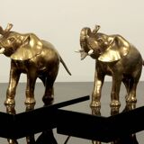 Elephant bookend "r garreau"