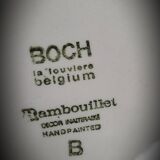 Set of 6 Rambouillet Boch plates 1966