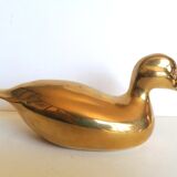 Massive brass duck