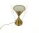 Mid century brass table lamp model Clessidra by Angelo Lelli for Arredoluce
