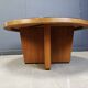 Scandinavian etched brass coffee table, 1960s