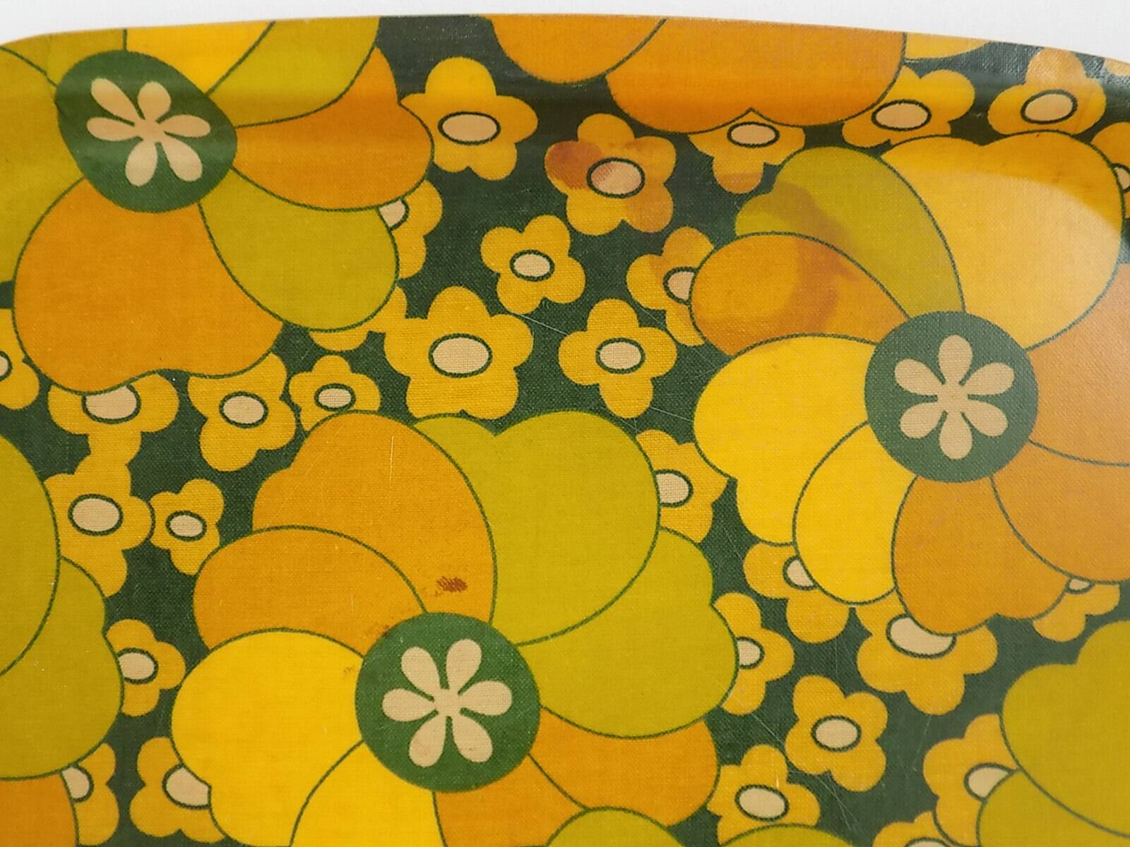 70s flower tray