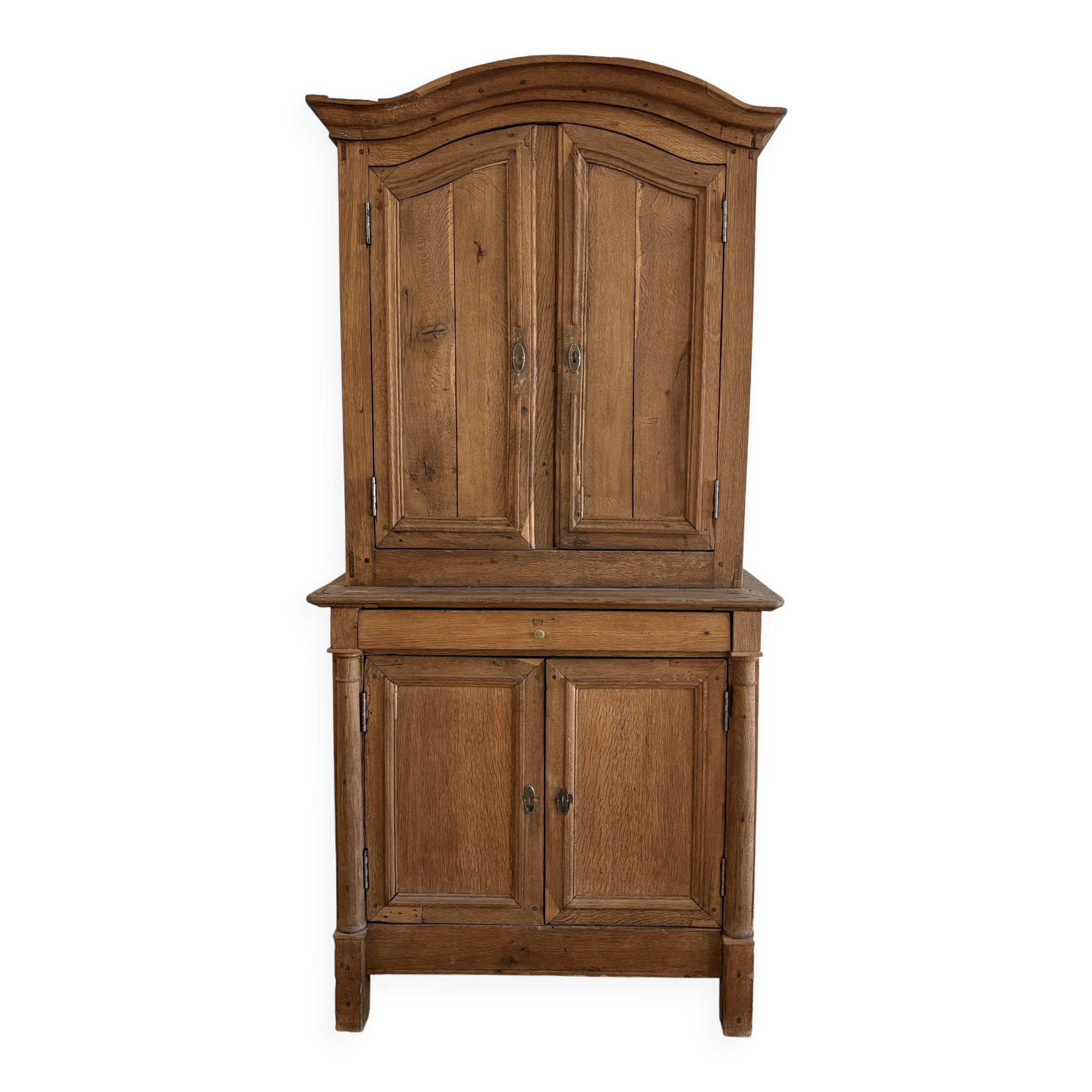 Antique solid oak dresser