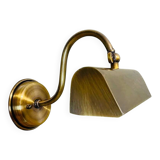 Industrial aged brass wall  picture light
