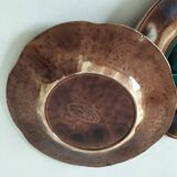 Pair of antique plates - Rubelles Enamel Factory (circa 1845–1855)