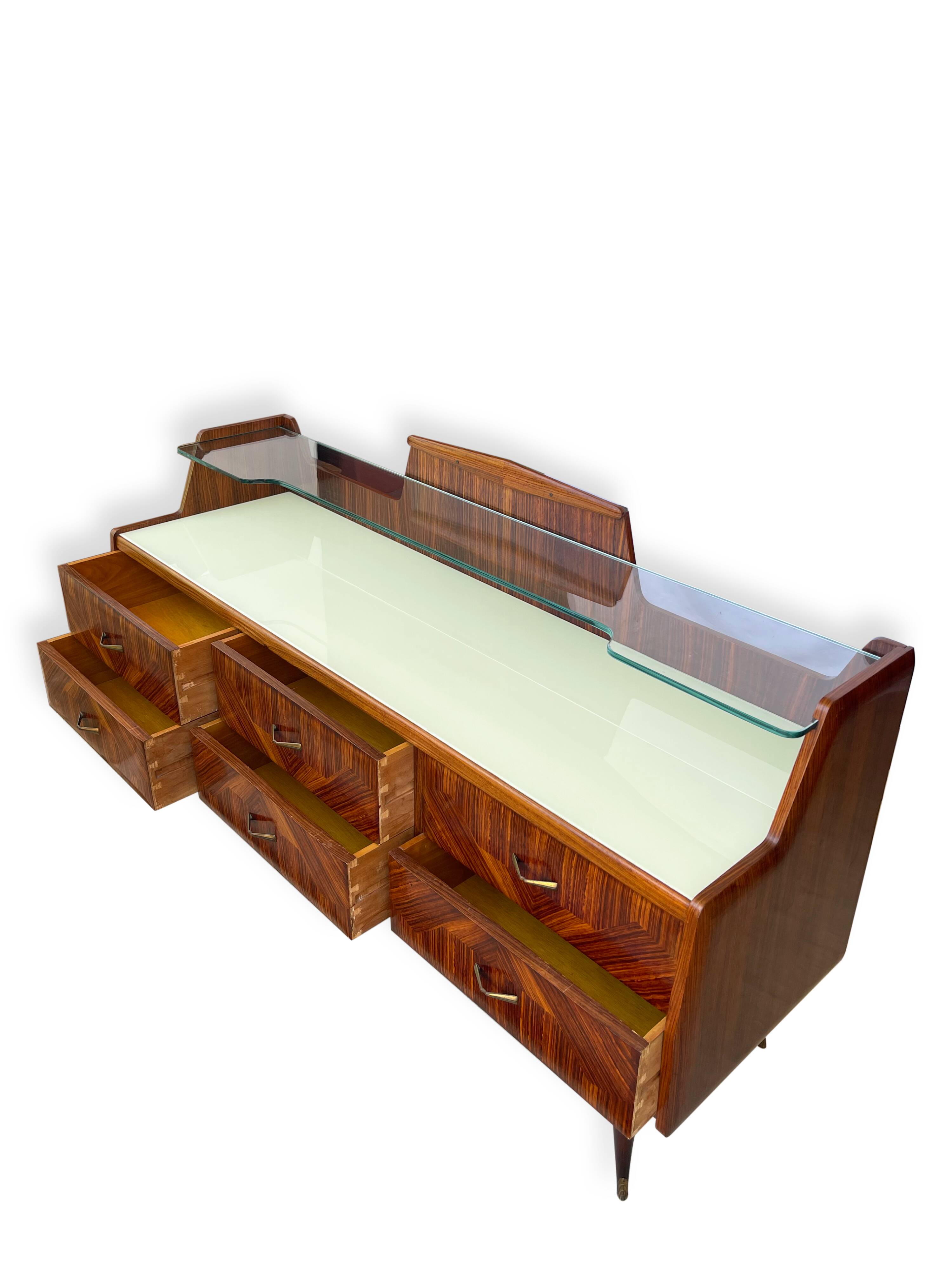 Original handcrafted Italian chest of drawers ,1960s