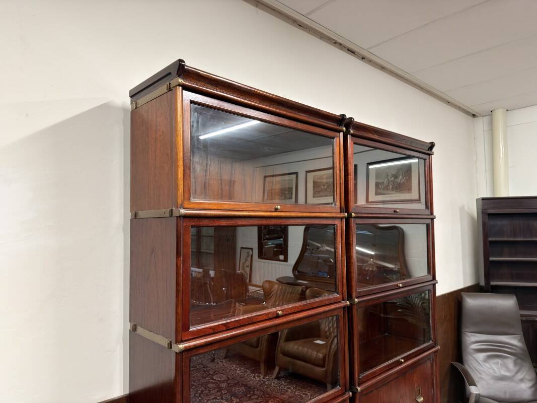 Set English Original Globe Wernicke Bookcase