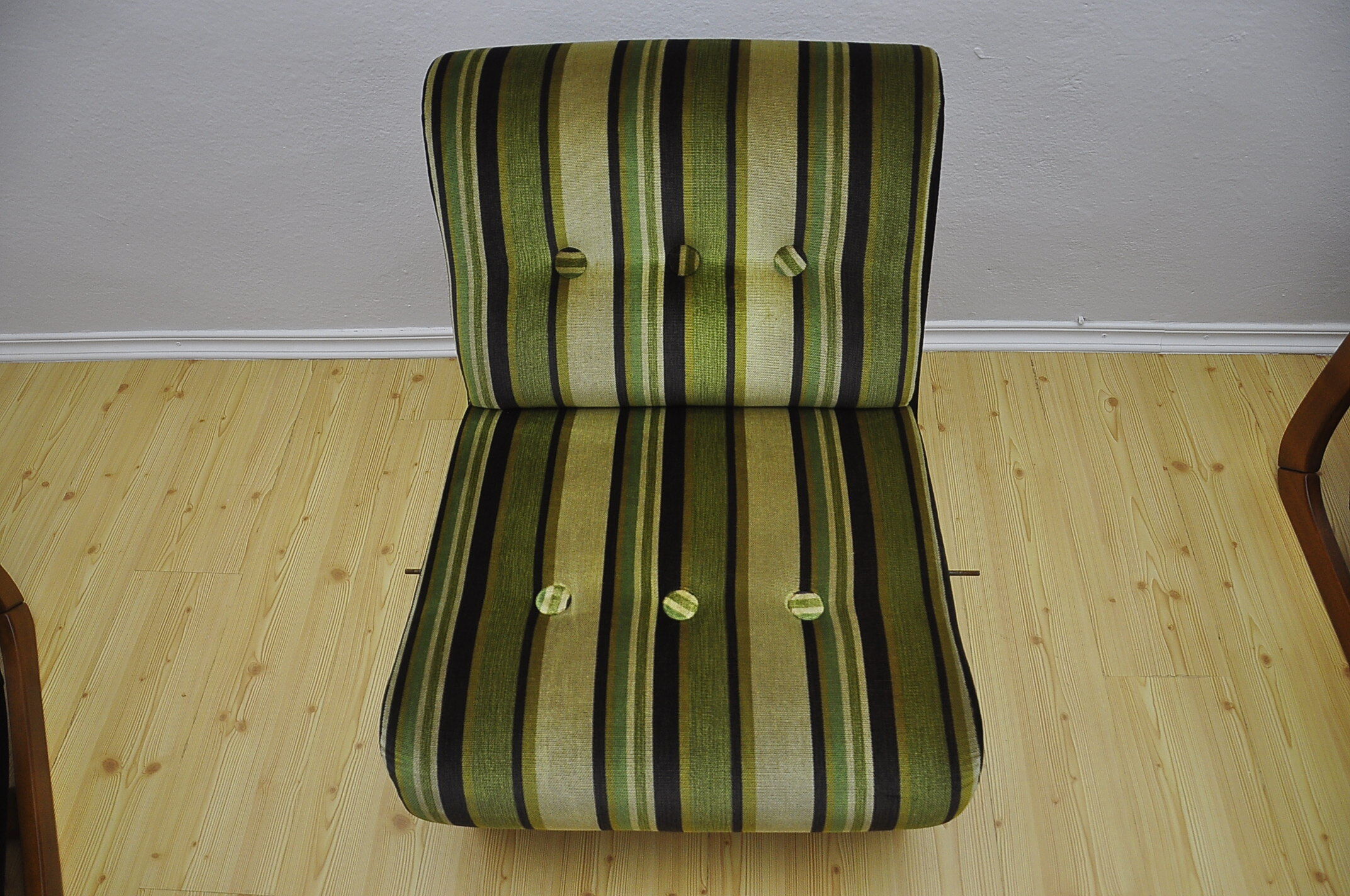 Vintage striped modular sofa, 1970s