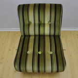 Vintage striped modular sofa, 1970s