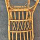 Bonaudi vallauris rattan lounge chair - 1950s/60s