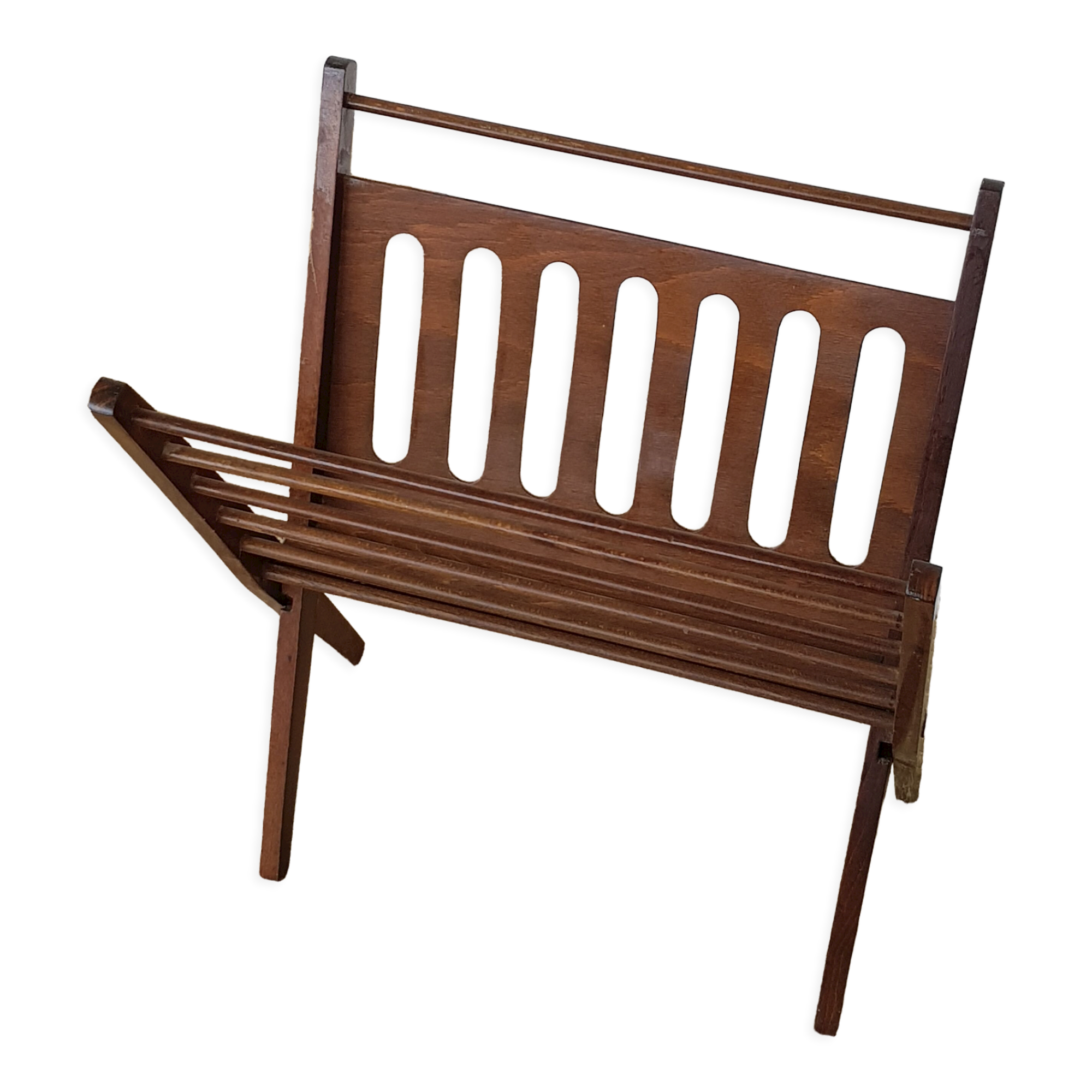 Vintage magazine holder