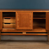 Retro 1960s teak restored beautility mid century sideboard with bar