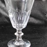 Baccarat / St Louis Caton crystal glasses early 20th France