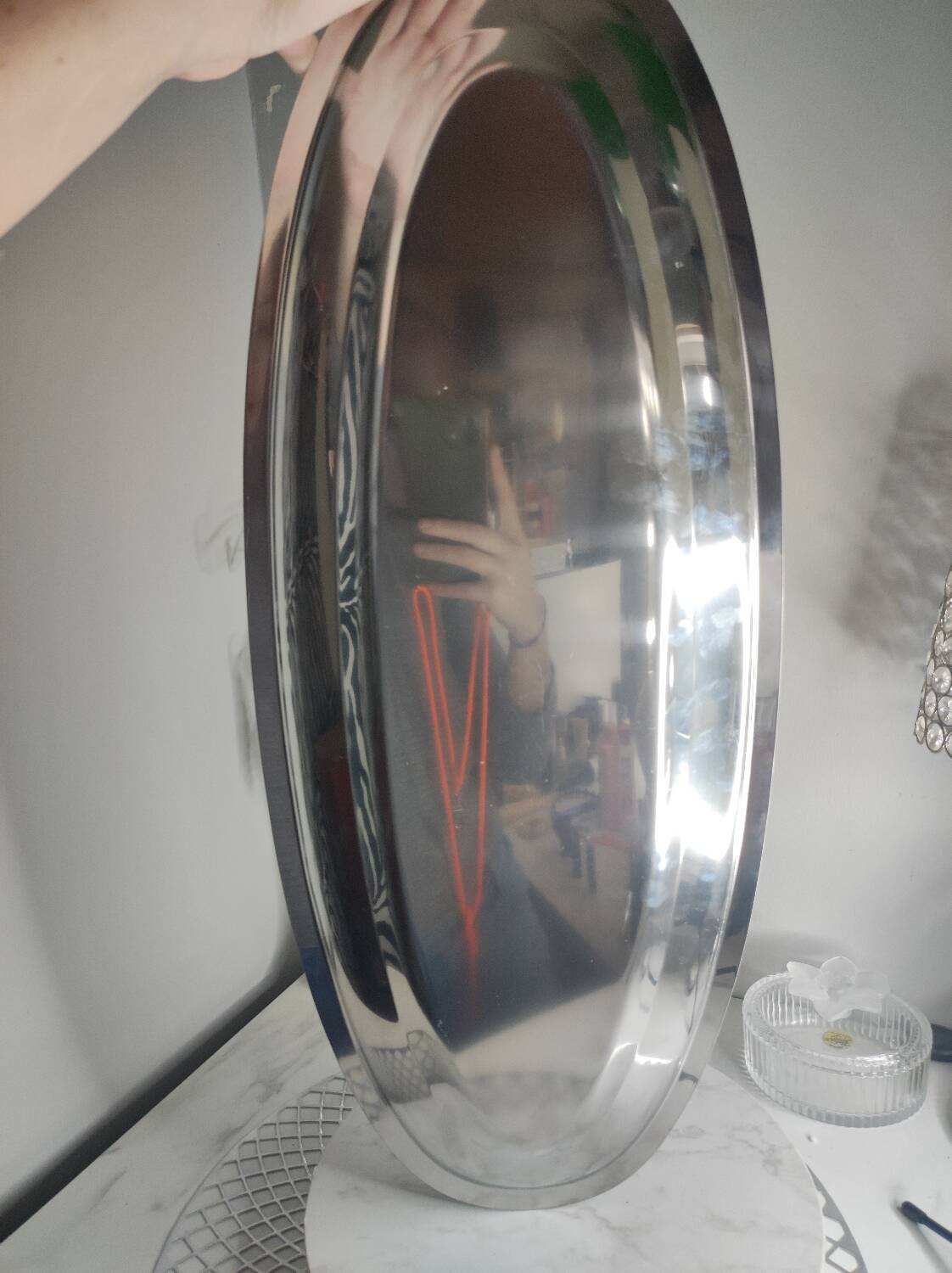 Stainless steel tray