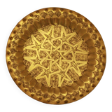 Moroccan brass tray