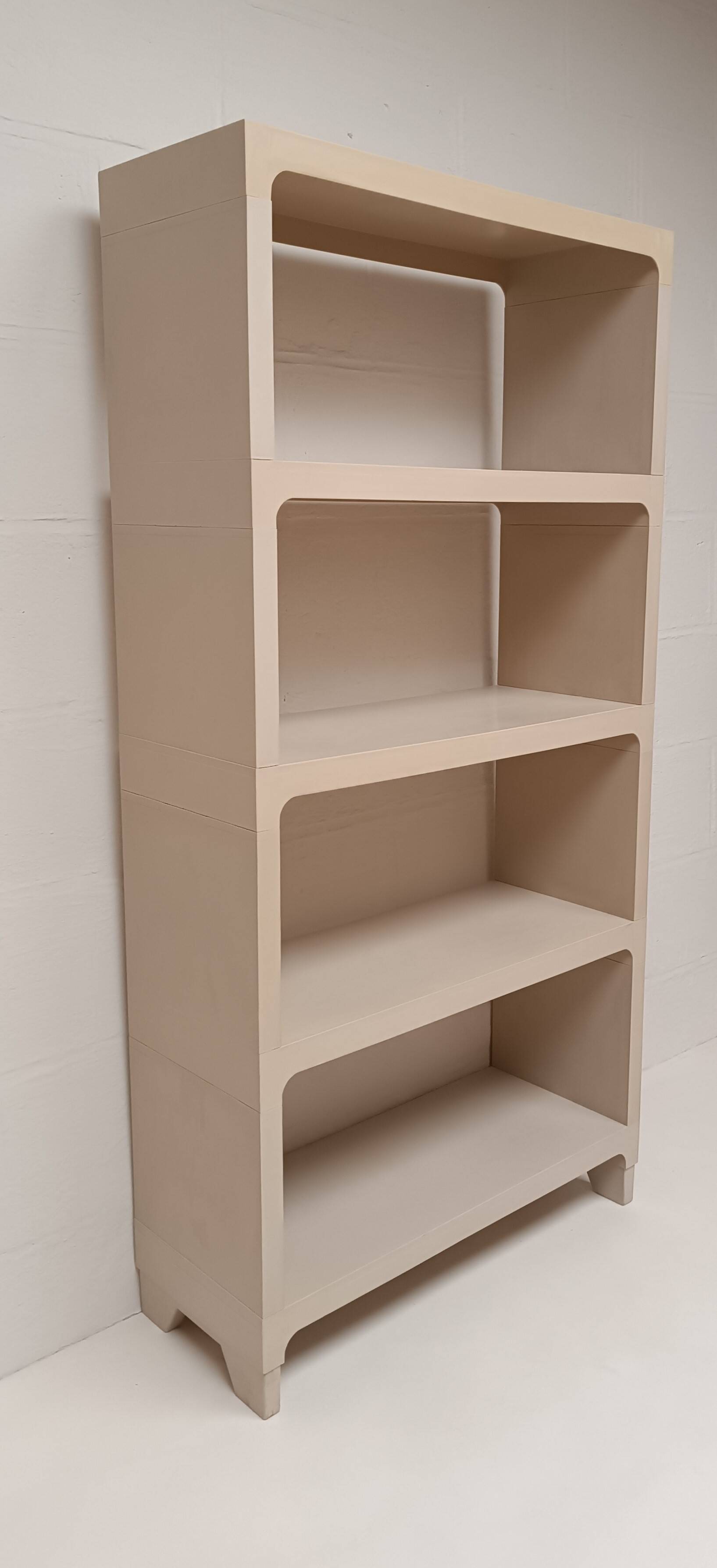 Macaple France 1980 PVC modular shelf