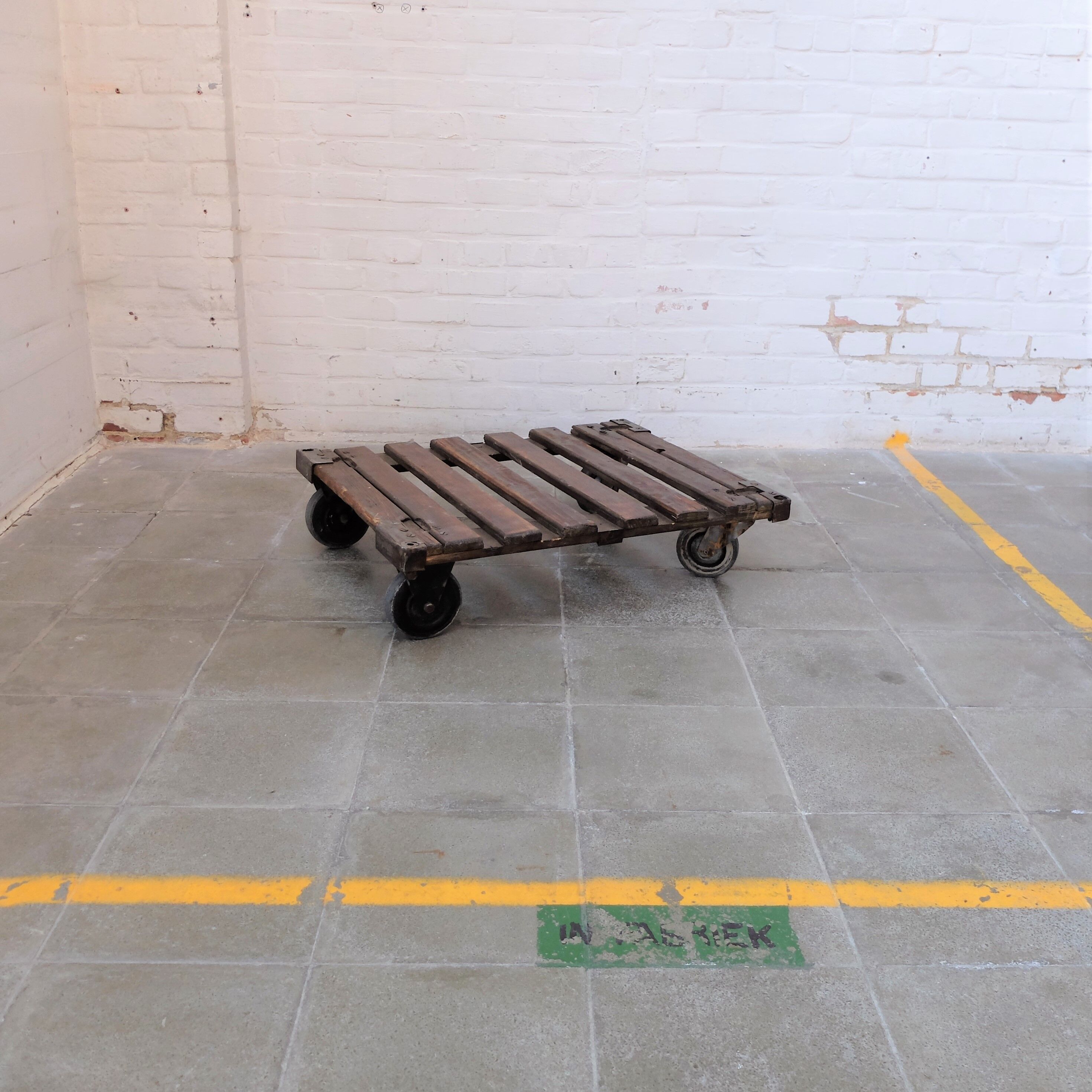 Industrial coffee table