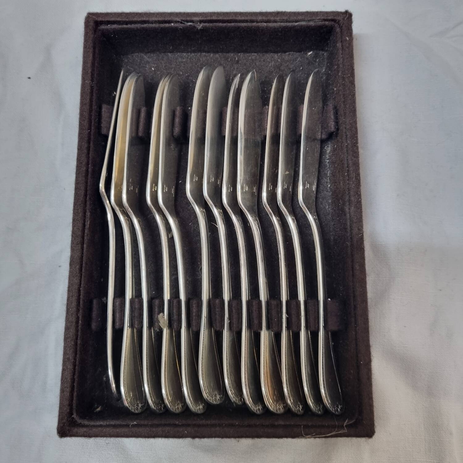 Christofle Malmaison fish knives