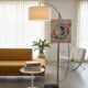 Lampe arc Ligne roset modèle MAMA de Thibault Desombre