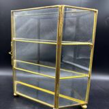 Brass display case