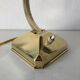 22cm vintage 1940 brass desk lamp