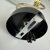 Lot 3 vintage opaline wall lights