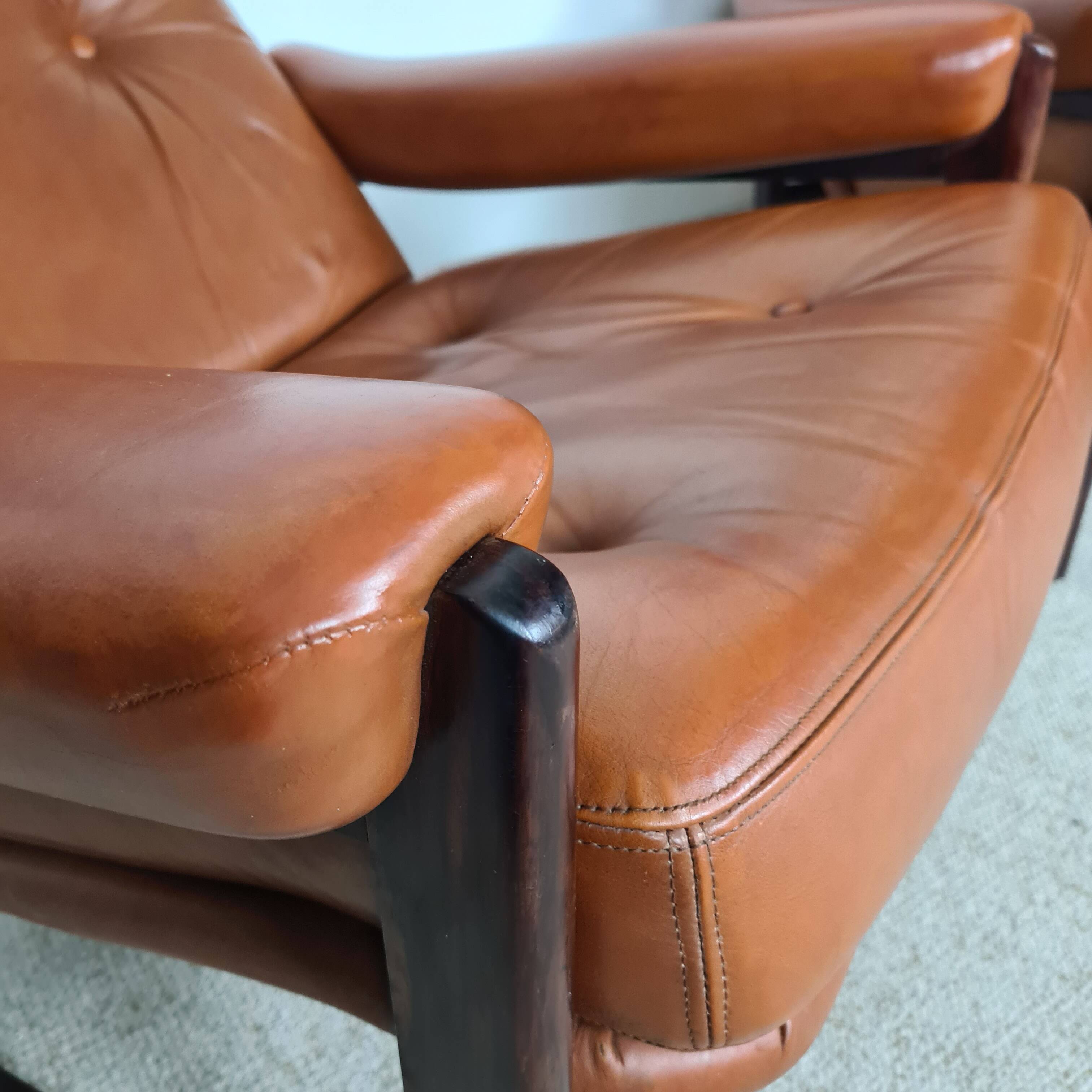 Pair of Scandinavian armchairs