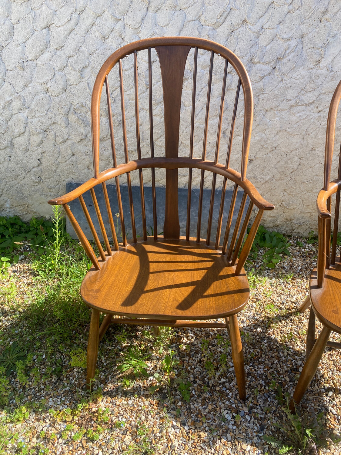 Pair of Ercol armchairs