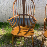 Pair of Ercol armchairs