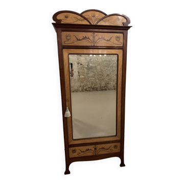 Art Nouveau wardrobe