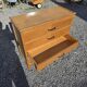 Vintage oak chest of drawers from the 60s