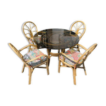 Salon rotin