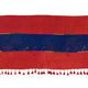 Textile brodé main vintage