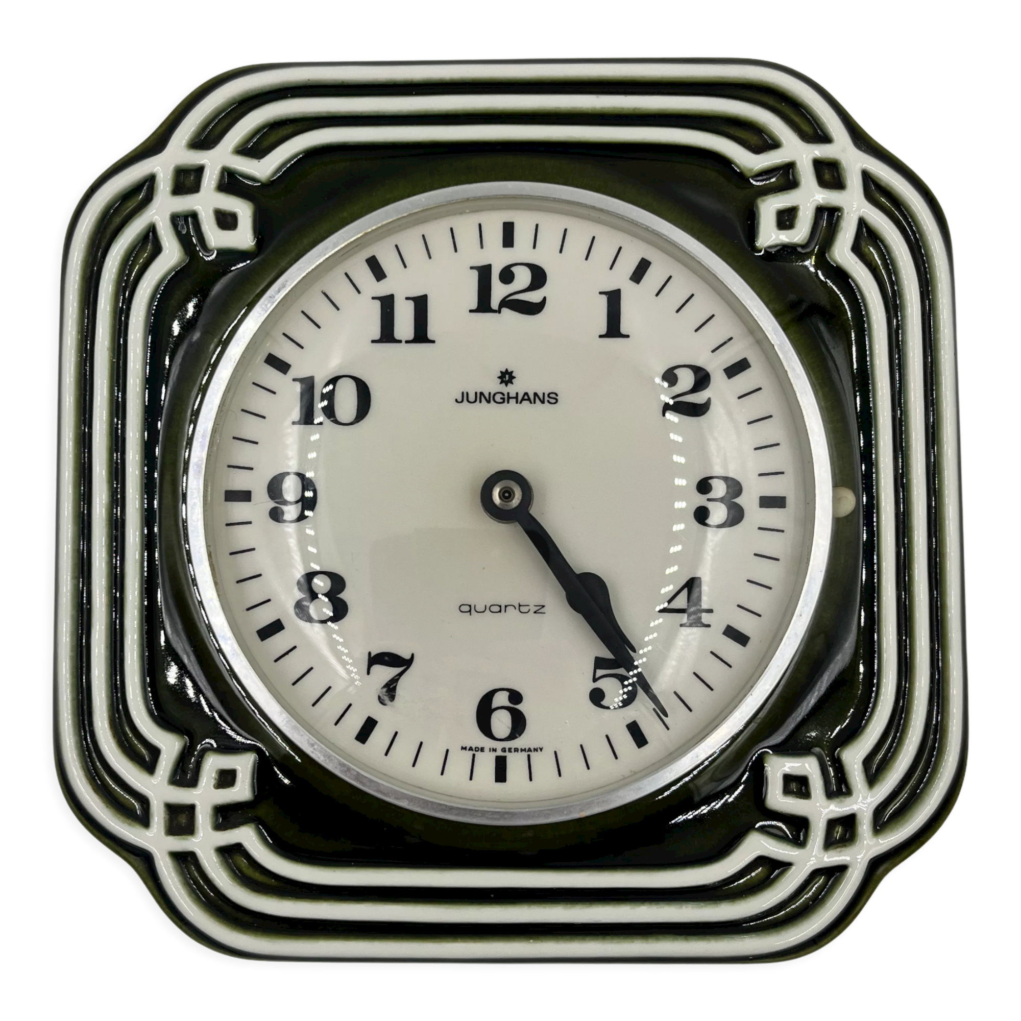 Junghaus ceramic clock