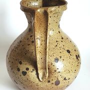 Pichet vase en grès pyrité 20 cm
