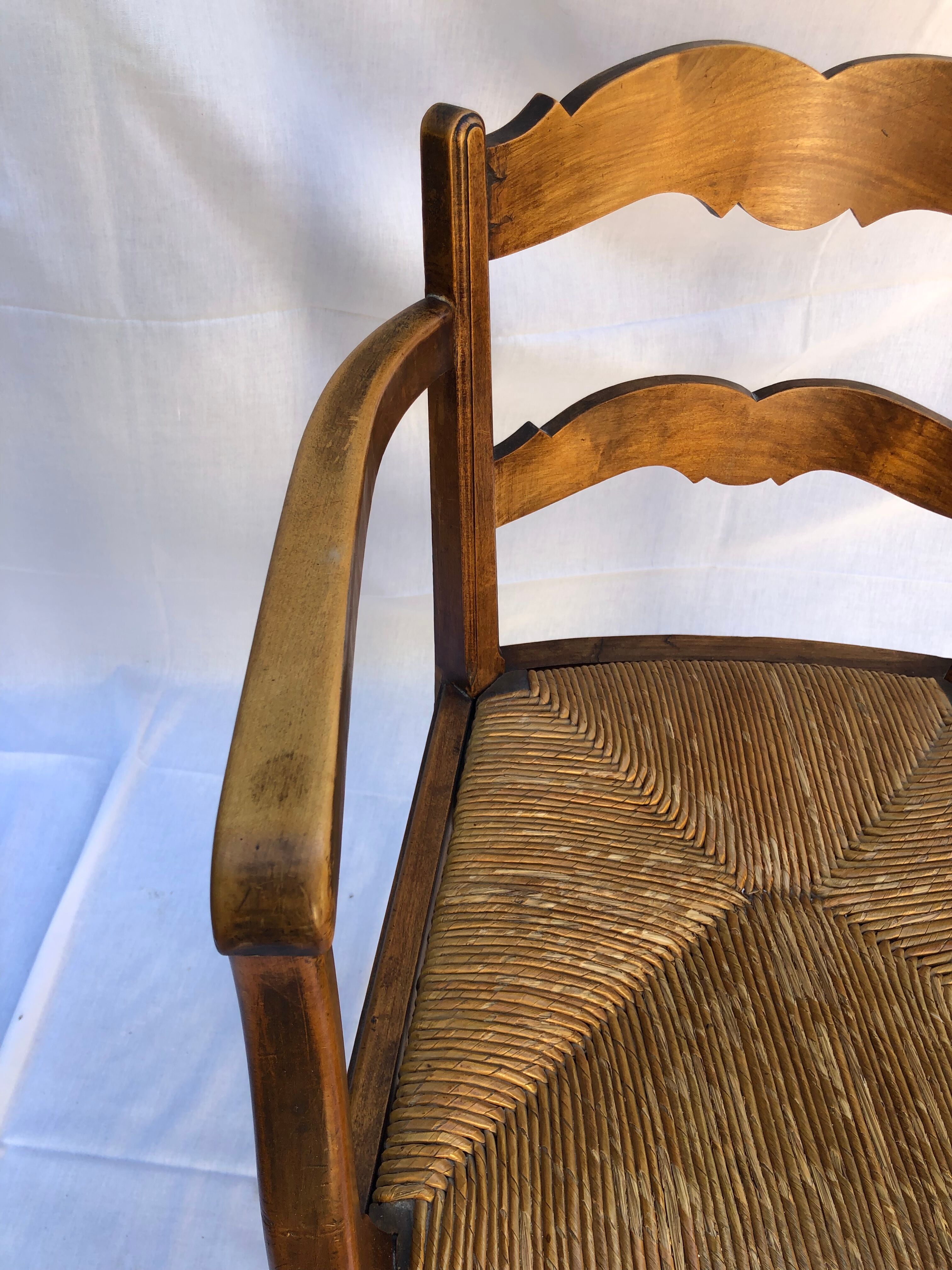 Rustic armchair