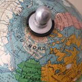 Terrestrial globe drawn by j forest edited by girard barrere & thomas