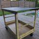 Renault workshop trolley from the 1950s, industrial spirit and original patina.