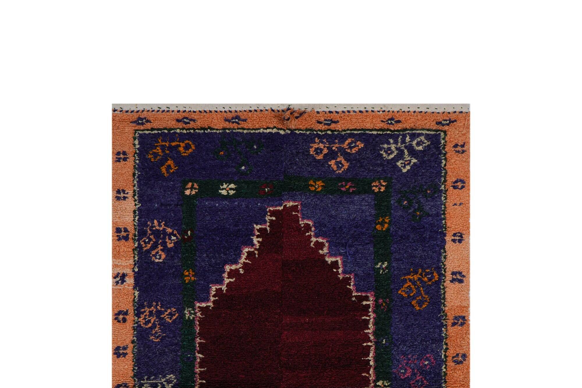 Tapis turc vintage fait main 103x150 cm