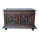 Breton chest in carved wood