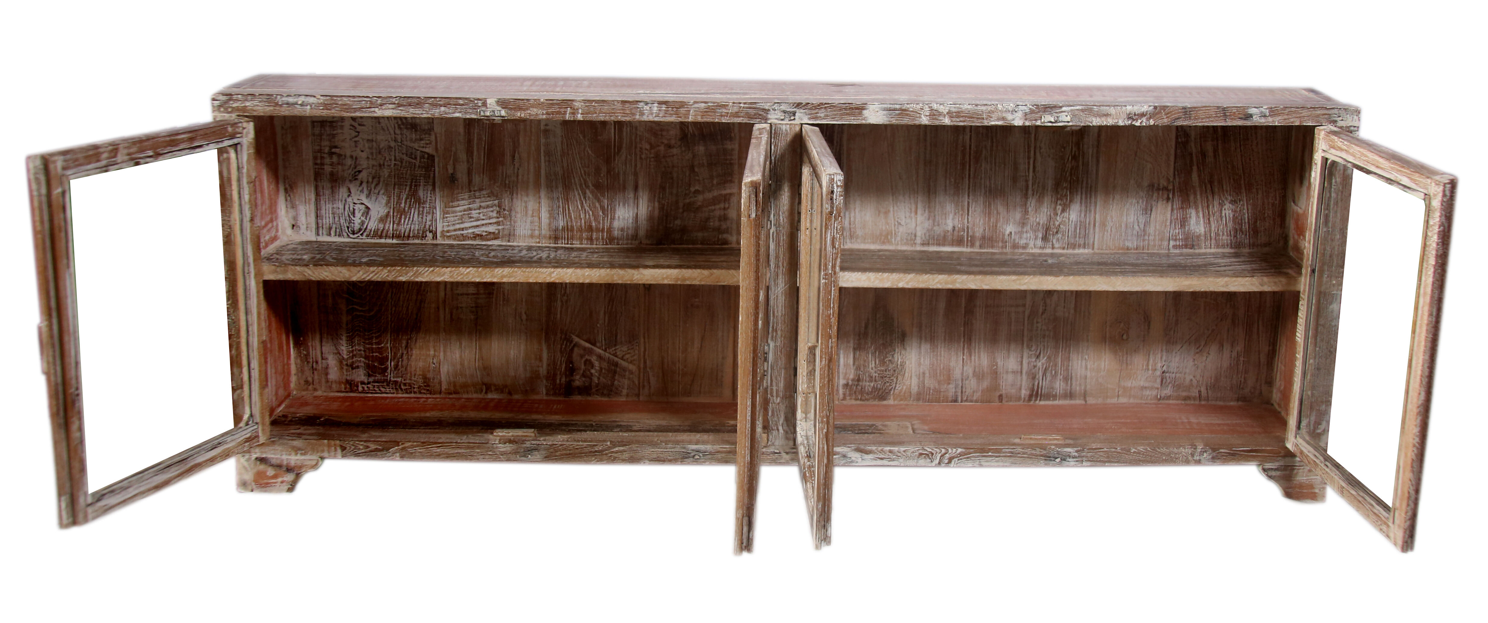 Buffet - showcase - shelf in ancient Burmese teak
