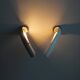 Mod. 1015 wall sconces by Pia Guidetti Crippa for Lumi, c. 1972