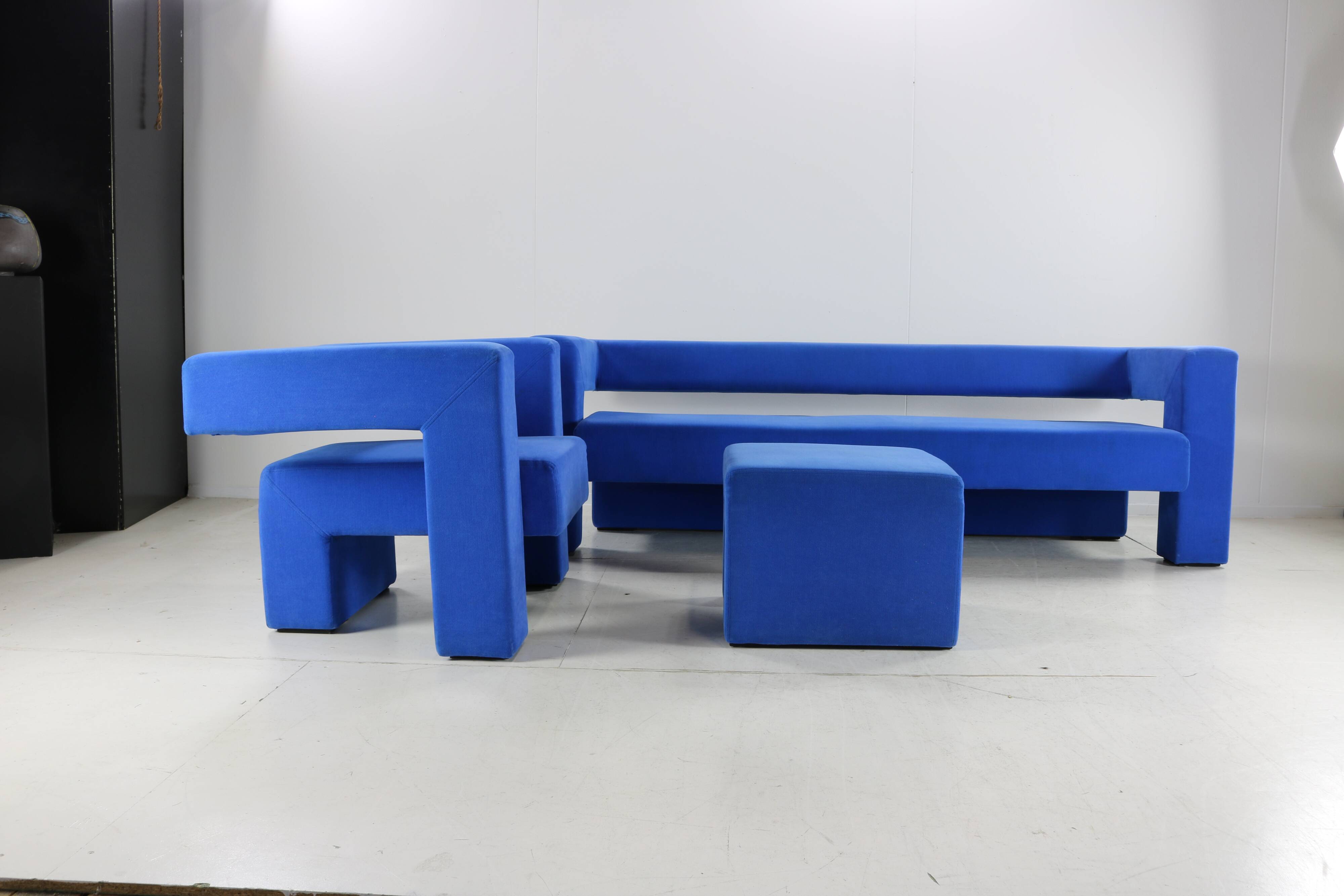 Nineties design seating group by Fabian van Severen for Gelderland