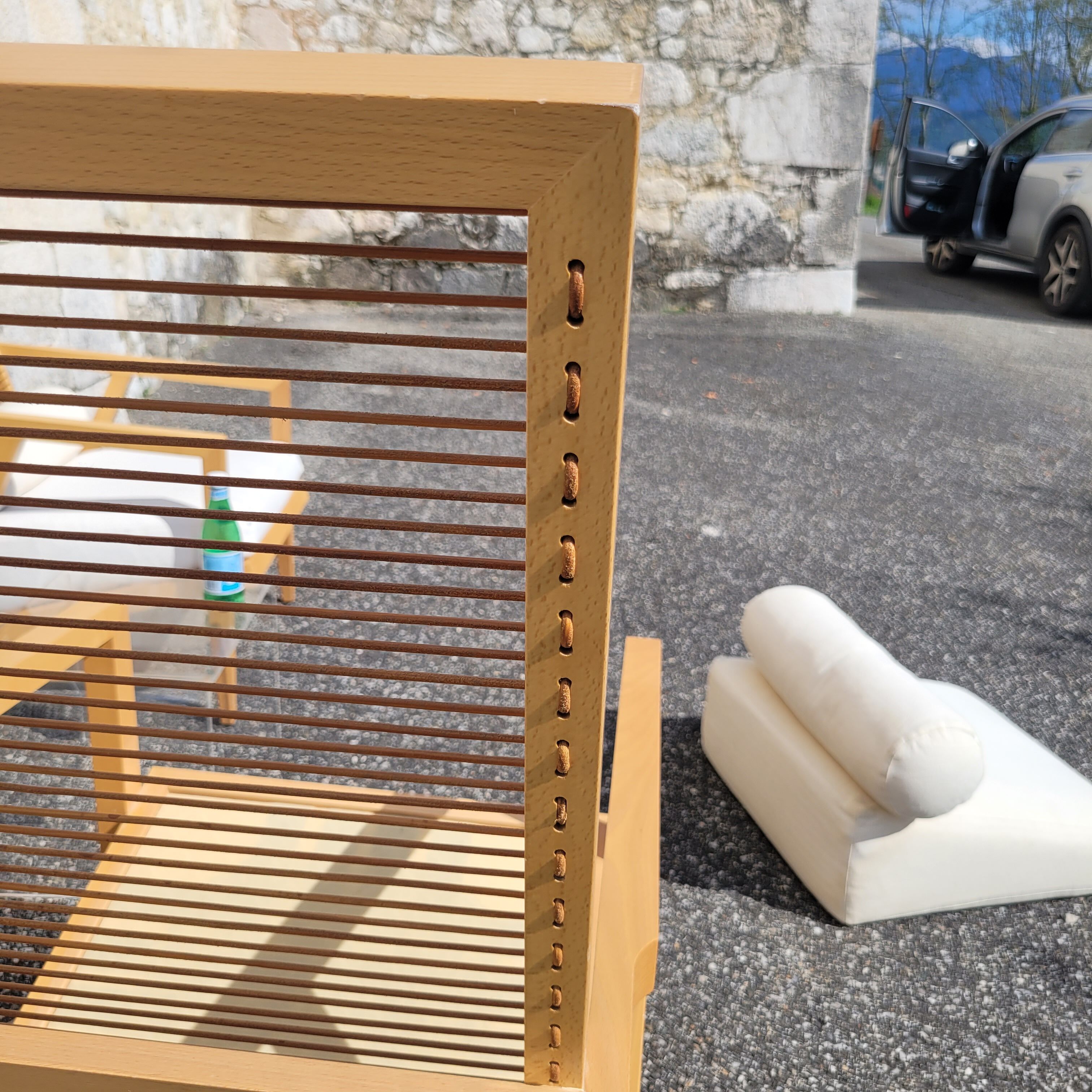 Franco Bizzozzero for Pierantonio Bonacina pair of armchairs