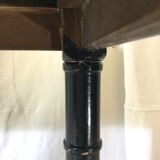 Wood and marble console