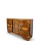 Italian Art deco burl walnut sideboard, of great quality.