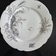 8 porcelain plates and 1 dish CH Pillivuyt & Cie