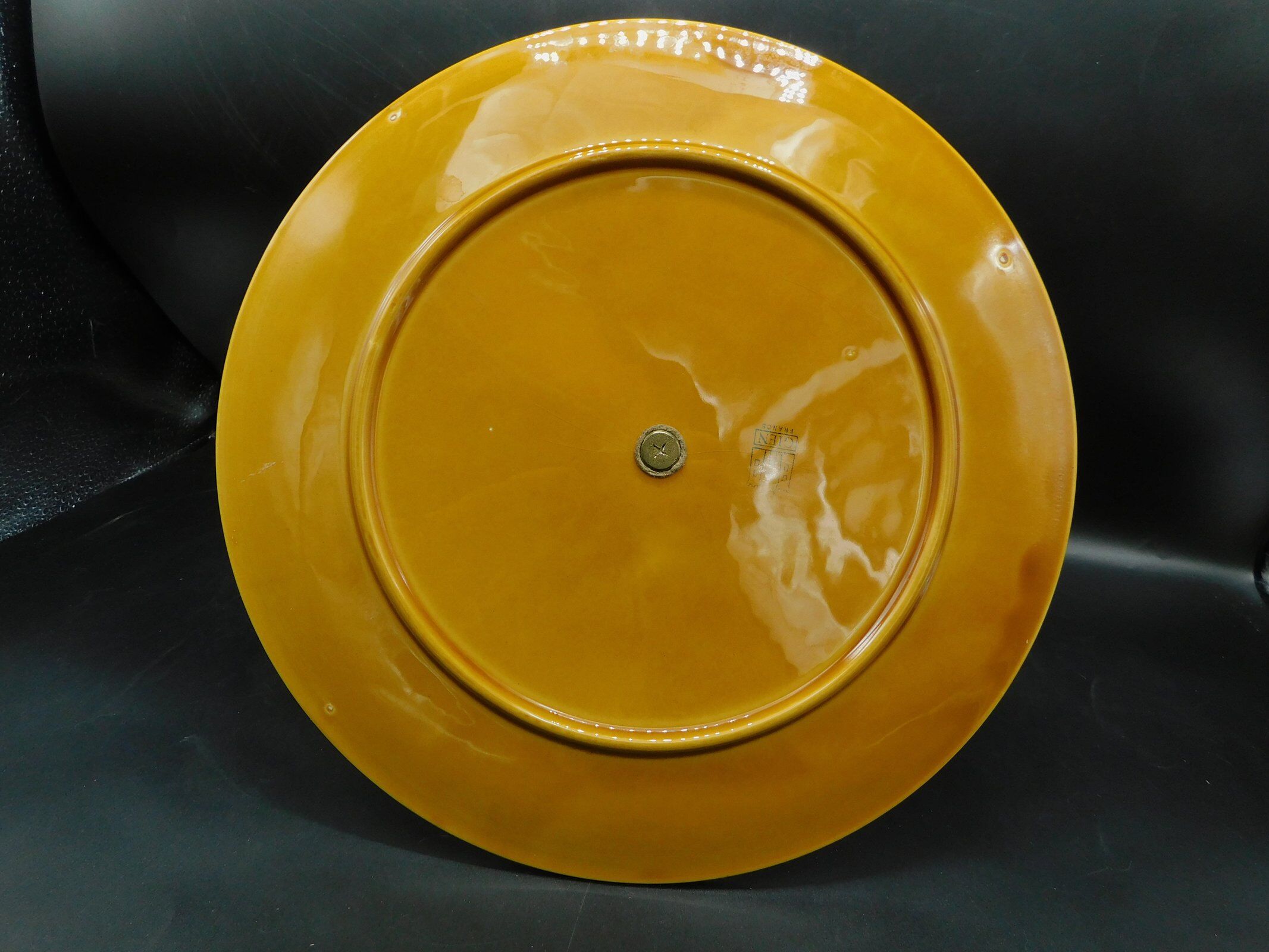 Gien ceramic servant with autumn decoration - 2 floors