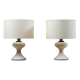 Lampes de table blanches ML1 par Ingo Maurer pour M-Design