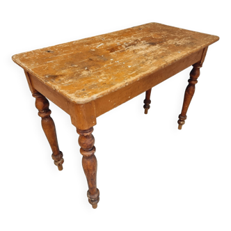 Table antique table de cuisine table de bureau 50x103 cm